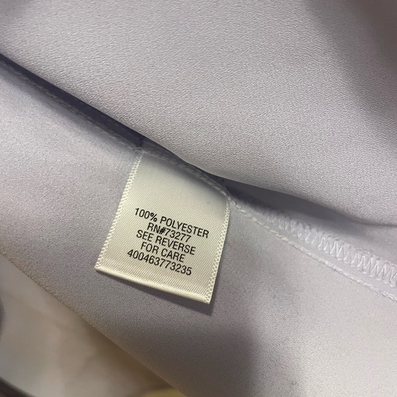 Simply Vera Vera Wang Lavender Layered Tank Top Blouse Scoop Neck‎ Size Small - Picture 3 of 6